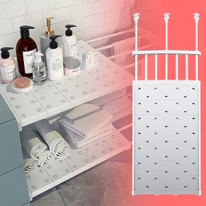 Uitschuifbare klemplank (48-80 cm, Zonder Boren) | SHELFEXPEND