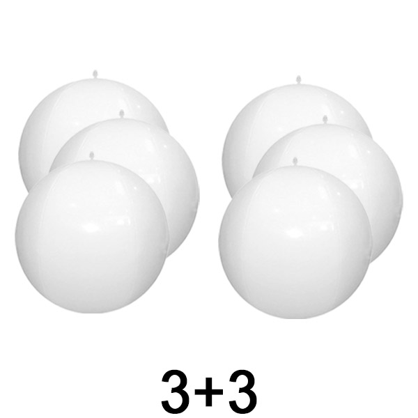 3x Opblaasbare Drijvende Zwembadlampen | POOLGLO 1+1 GRATIS