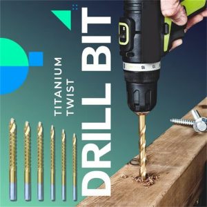 Set spiraalboortjes (6 stuks) | TWISTBIT