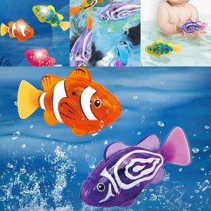 Zwemmende robotvis-speelgoed (4 stuks/set) | FISHISWIM